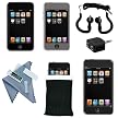 iSound 9-IN-1 Accessory Kit for iPod Touch - Black (DGiPod-1401)