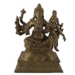 Hindu Religious Lord Ganesha Bronze Statue