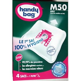 Handy Bag - M50 - Sac Aspirateur - Miele 300i->358i , S 500 , S 700