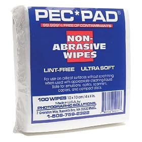 PEC-PAD Lint Free Wipes 4"x4" 100per/Pkg