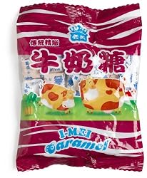 I Mei Caramel Candy, 4.23-Ounce Bags (Pack of 24)