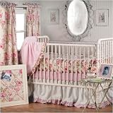 Bed of Roses Crib 4 Piece Set