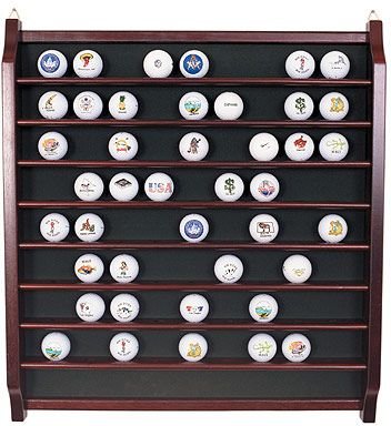 Buy 72 Ball Rosewood Display by Pro Active Sports