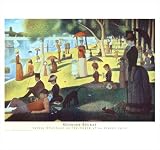 Sunday Afternoon on the Island of La Grande Jatte by Georges Seurat,34 in. x 32 in.