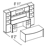Bush Series C / Corsa Mocha Cherry Configuration 39 - Layout for 8