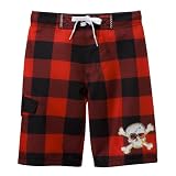 Mossimo Buffalo Plaid Swim Trunk