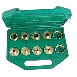 Buy 10 Piece Brass Router Template Guide Set by Pit Bull