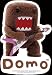 Domo Kun - Rock Star - Sticker / Decal
