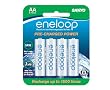 Sanyo eneloop 2000mAh Typical, 1900mAh Minimum, 1500 cycle, 8 Pack AA, Ni-MH Pre-Charged Rechargeable Batteries