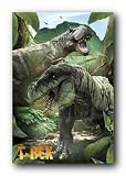 (24x36) T-Rex Dinosaur Art Poster Print