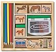 HORSES STAMP SET