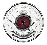 Royal Canadian Mint Poppy Canada Flower of Remembrance in the USA Now a Mysterious Canadian Spy Coin