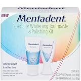 Mentadent Specialty Whitening Toothpaste & Polish Kit-6 oz
