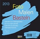 Produkt-Bild: Foto - Malen - Basteln schwarz 2013: Kalender zum Selbstgestalten