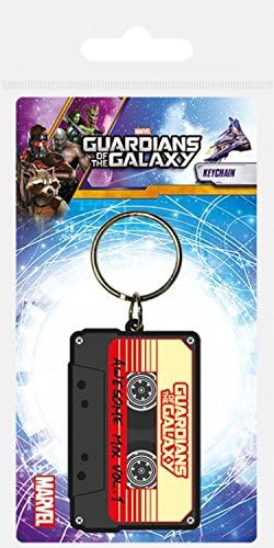 Guardians Of The Galaxy Keychain Keyring For Fans - Awesome Mix Vol 1 (2 x 2 inches)
