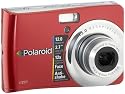 Polaroid i1237 Digitalkamera (12 Megapixel, 3-fach opt. Zoom, 6,8 cm Display) rot