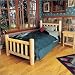 Rustic Cedar - Log Cabin Twin Bed
