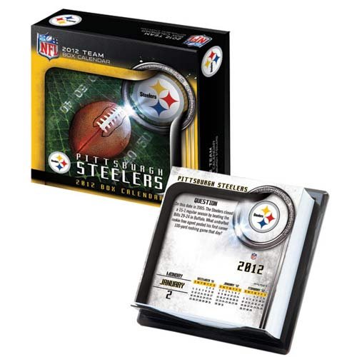 Turner Pittsburgh Steelers 2012 Box Calendar