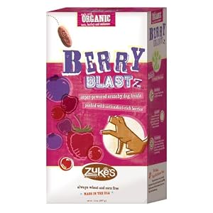Zuke's Organic Bakes Super Food Dog Treats, 14-Ounce