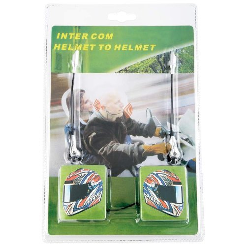 GSI Super Quality Waterproof, Rider to Rider/Passenger 2 Way Radio, Intercom System for Motorcycle, ATV, Motorbike, Helmet to Helmet - Connect to MP3/iPod/iTouch/Nano/CD Audio Devices