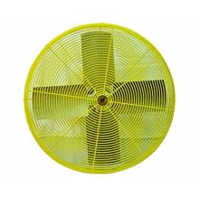 TPI Corporation HDH30 Heavy Duty Industrial Circulator Head, Yellow, Single Phase, 30" Diameter, 120 Volt