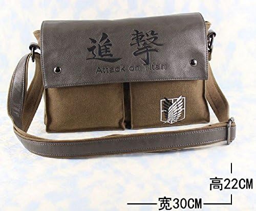 Wildforlife Larger Version Attack on Titan Shingeki No Kyojin Canvas Shoulder