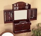 Holly & Martin Evangeline Wall-Mount Jewelry Armoire - 57-095-059-3-05