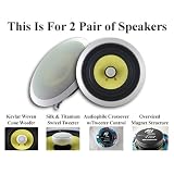 Buy 4 MA Audio MAT-870-2Y4PKG Home Theater In Wall Surround Sound Speakers