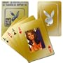 Playboy Special Edition Gold Deck Poker Size Playing Cards