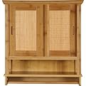 Bamboo Wall Cabinet - Natural