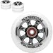 Sporting Goods : Rollerblade Spiral HP 100mm Wheels with HTO Bearings (8 Pack)