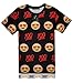 APTRO Unisex Cute Cartoon Faces New Summer Style Emoji Short Sleeve T-Shirt