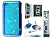 Cuffu Iphone Blue Series Cover Case/earphone/screen Protector 3 in 1 Bundle Deal