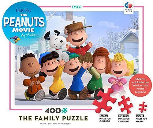 The Peanuts Movie the Family: Blue Sky Puzzle 400 Piece