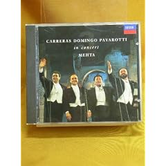 Carreras Domingo Pavarotti in Concert. Mehta