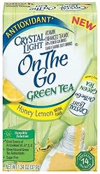 Crystal Light On the Go, Green Tea Honey, 1.34-Ounce Unit (Pack of 6)