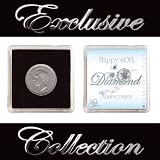 LUCKY SIXPENCE 60TH DIAMOND WEDDING ANNIVERSARY GIFT