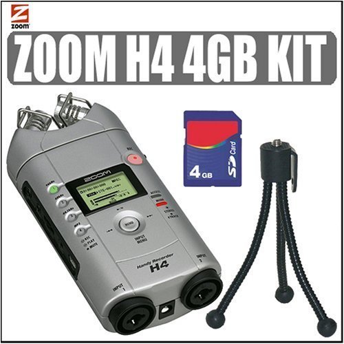 Zoom H4 Handy Recorder + 4GB Accessory Kit