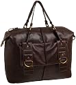Tommy Hilfiger Taylor Leather Convertible Cross-Body,Espresso/ Espresso,one size