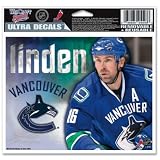 Vancouver Canucks Official Logo 4"x6" Ultra Decal Window Cling