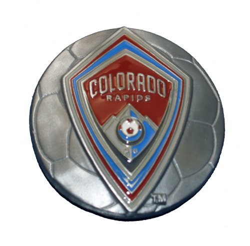Colorado Rapids MLS Belt Buckle Soccer