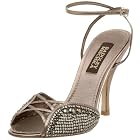 Badgley Mischka Shiloh Embellished Ankle Strap Sandal