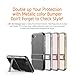 LABC, iPhone 8 / iPhone 7 Case, Kick Bumper case Kickstand Ultimate Absorption from Drops and impacts for Apple iPhone 7 (Clear/Rosegold) (LABC-126-CRG)
