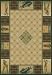 Traditional Area Rug, United Weavers Genesis Collection Classic Open Natural