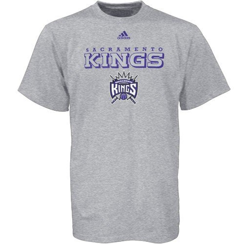 adidas Sacramento Kings Ash True Court T-shirt