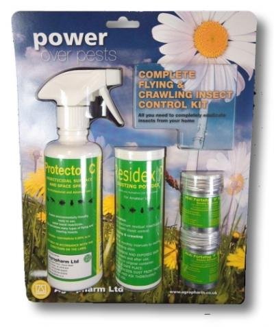 COMPLETE PROFESSIONAL FLYING & CRAWLING INSECT KILLER KIT (KILLS ANTS, WASPS, FLIES AND MANY MORE)