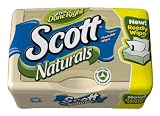 Scott Naturals Folded Moist Wipes, 51-count Tubs (Pack of 12)