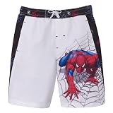 Boys' Spider-Man Swim Trunks - White/ Black