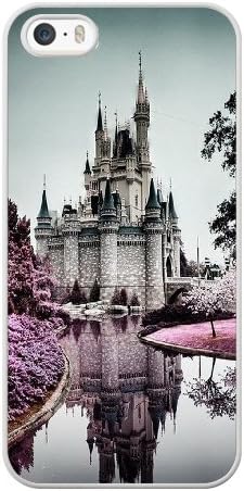 Disney World Cinderella' Royal Castle Phone Cover Case For iPhone 5 5S SE Cell Phone White CGD201298