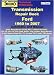Book cover of Transmission Repair Book Ford 1960 to 2007: Automatic and Manual.